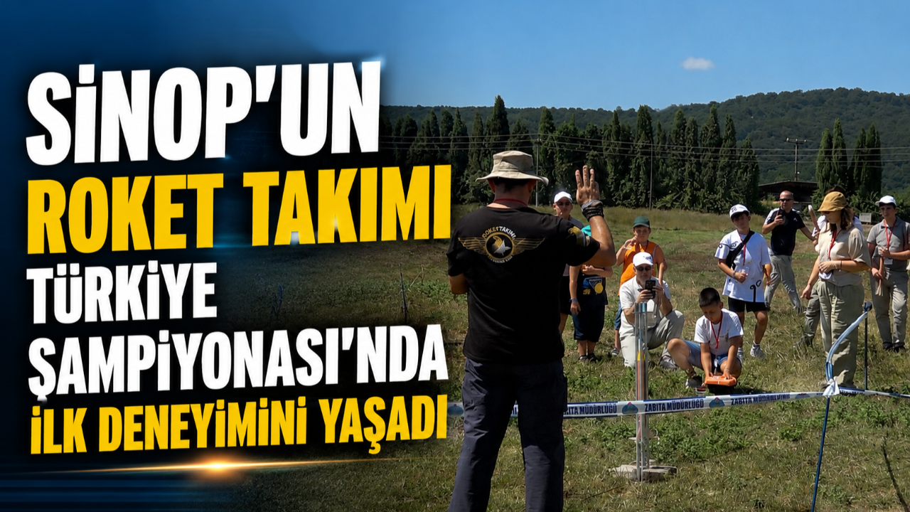 Sinoplu roketçilerden Türkiye Şampiyonası'nda ilk adım