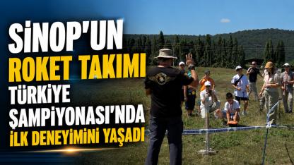Sinoplu roketçilerden Türkiye Şampiyonası'nda ilk adım