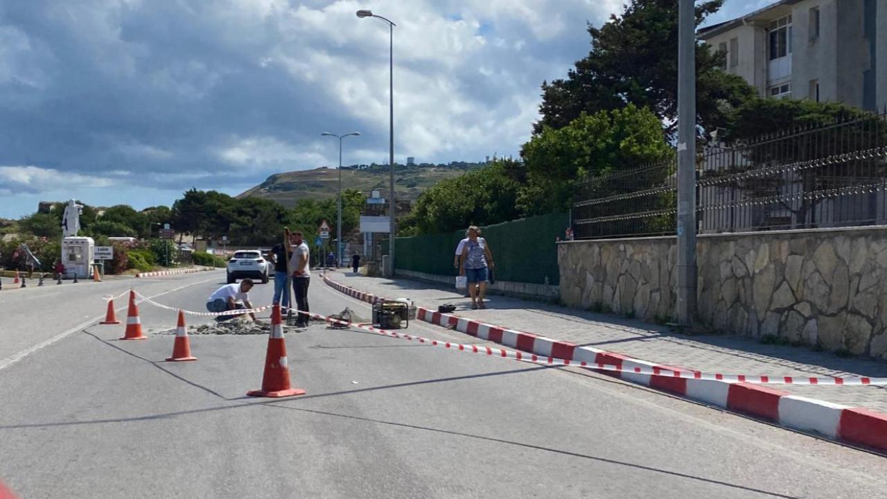 Sinop’ta altyapı çalışmaları devam ediyor