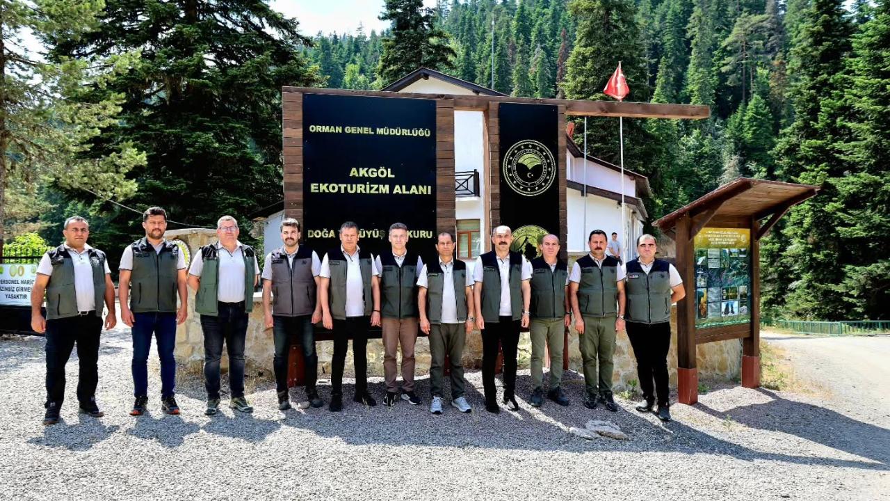Sinop'ta ekoturizm alanları yerinde incelendi