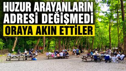 Sinop'ta hafta sonu yoğunluğu: Erfelek Şelaleleri ziyaretçi akınına uğradı