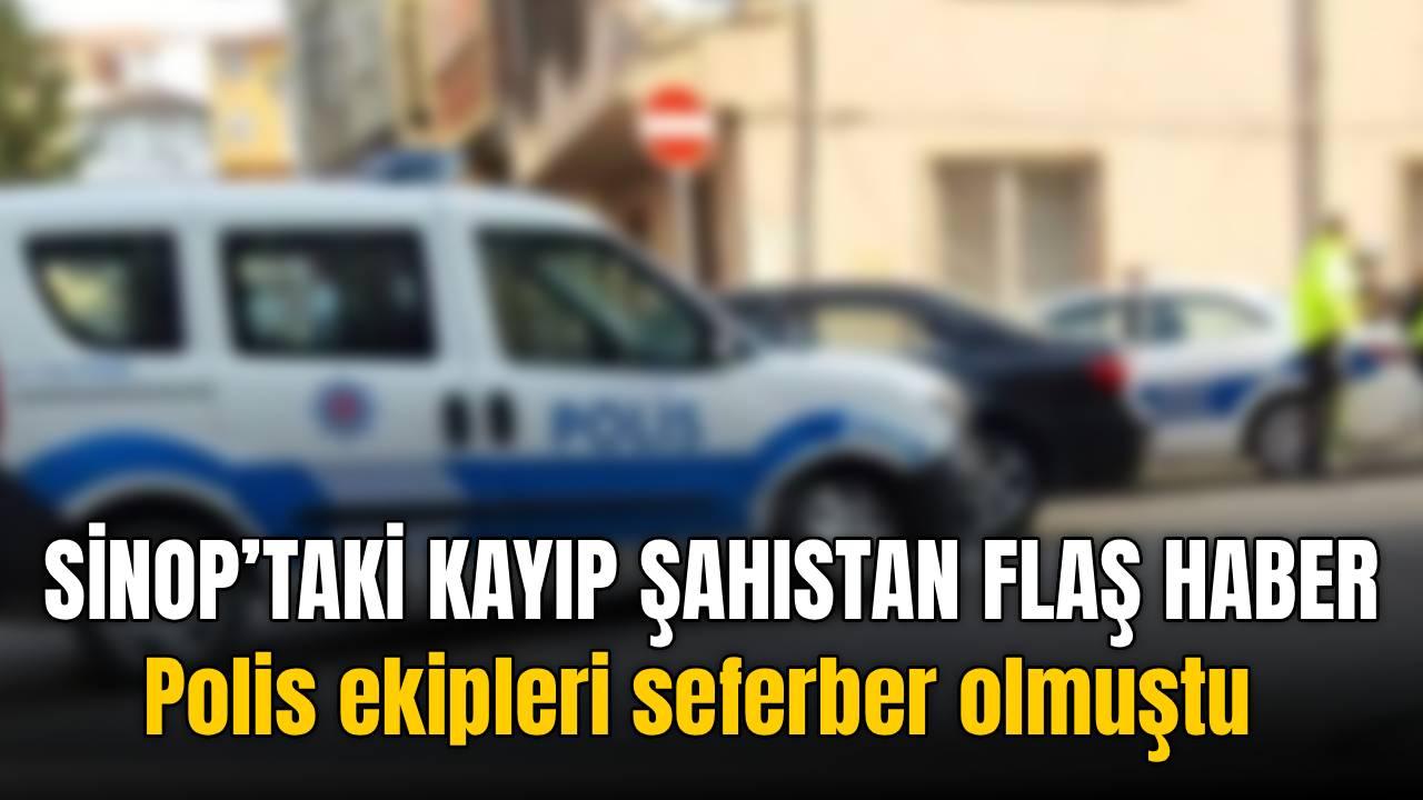 Sinop’ta korkutan kayıp mutlu bitti: Alzheimer hastası yaşlı adam bulundu