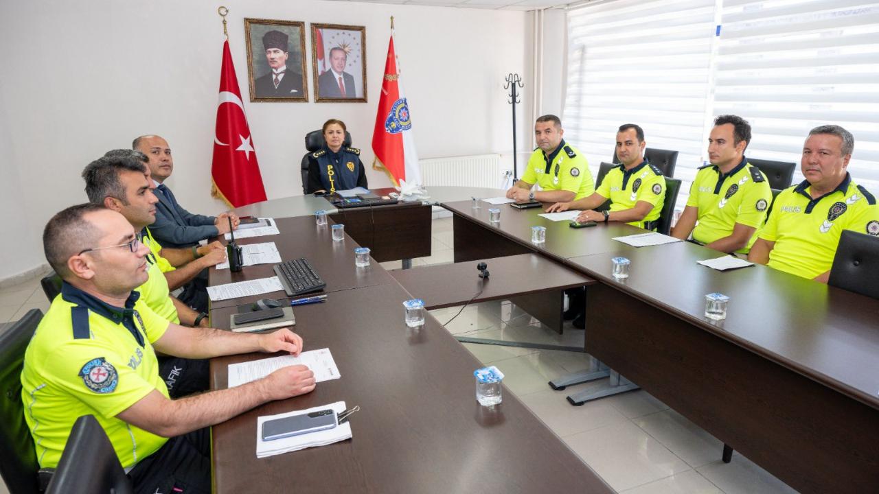 Sinop'ta yaz sezonu trafik tedbirleri masaya yatırıldı