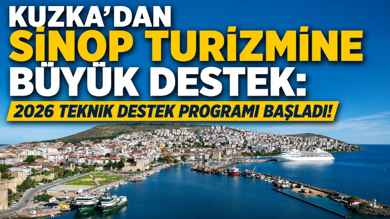 Sinop'un turizm potansiyeline KUZKA desteği