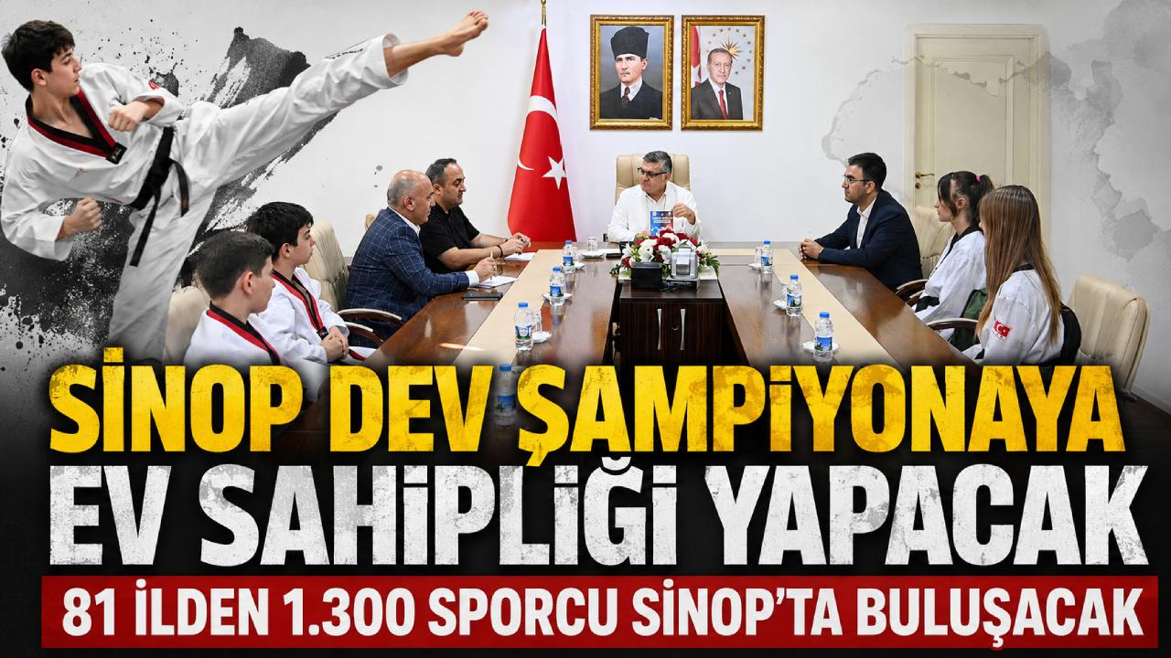 Taekwondo'nun minik yıldızları Sinop'ta mindere çıkacak