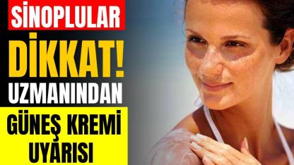 Uzmanı uyardı: "Güneş kremleri cildi tam olarak korumayabilir"