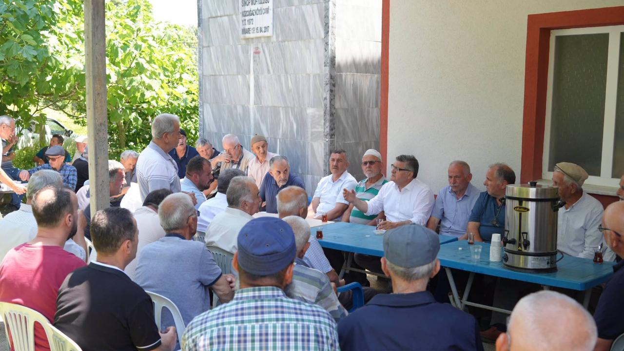Vali Özarslan kırsalda vatandaşın nabnızı tuttu