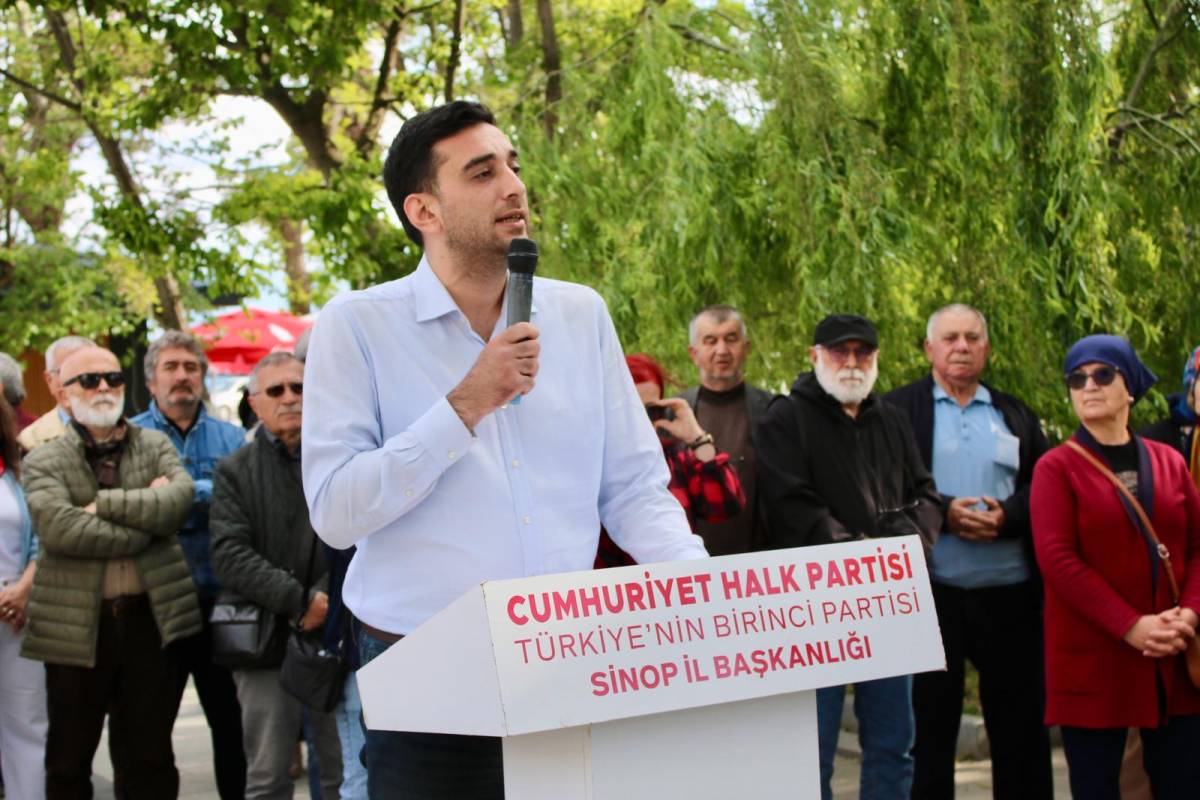 Sinop’ta “Özgür Gelecek” mitingi: CHP’den yoğun katılım
