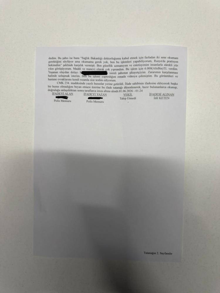 Botoks yaptıran kadının işlem sonrası göz kapağı düştü