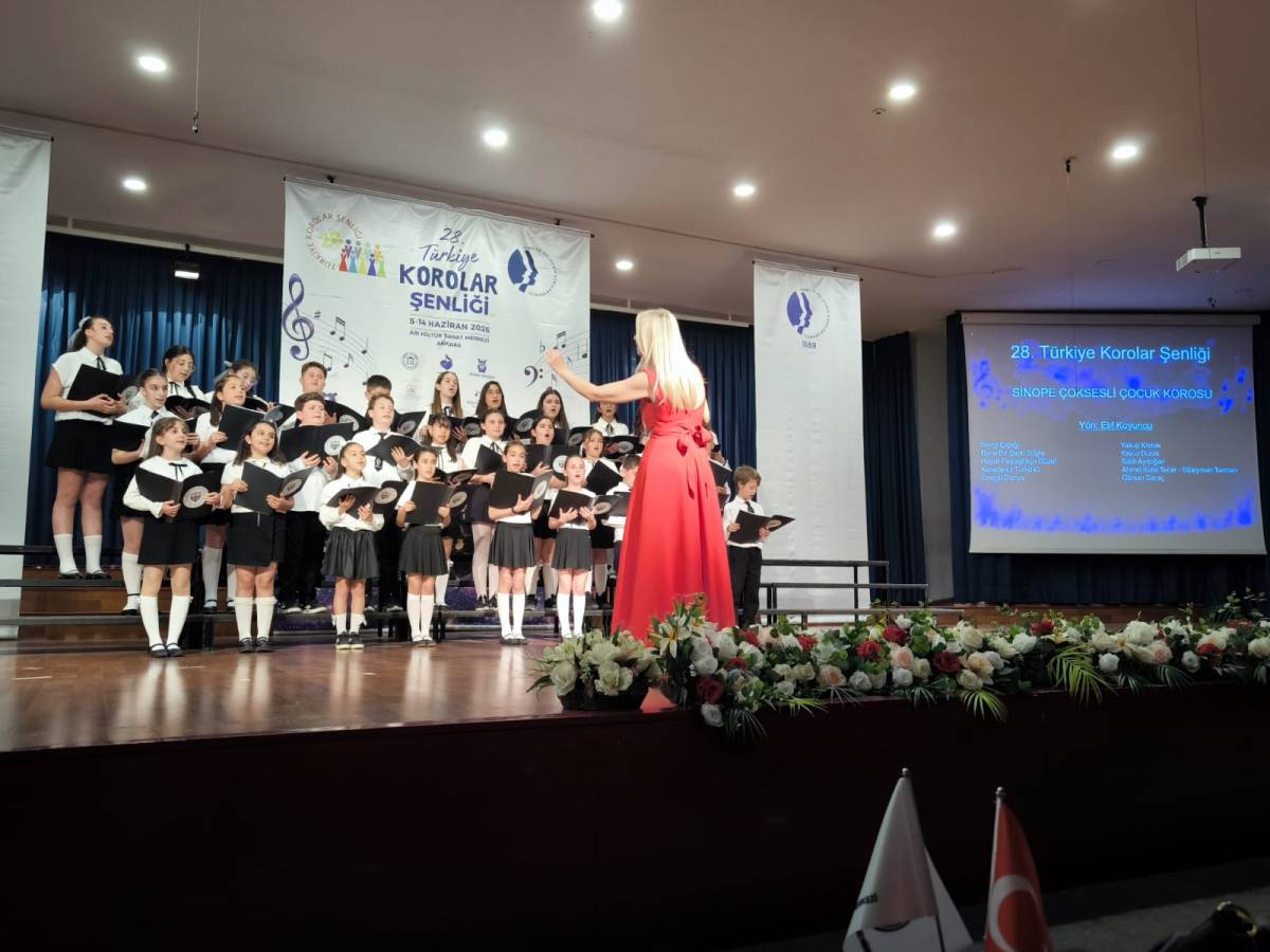 Sinop’un sesi Türkiye’de yankılandı: Belediye korolarından büyük başarı